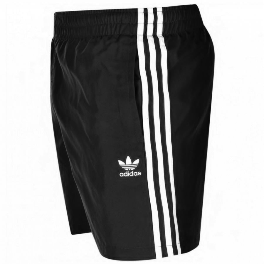 Alternative Image for Productadidas Originals 3 Stripes Swim Shorts Black3